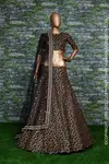 ZC 7015 Black Designer Lehenga Choli Wholesale Price In Surat
